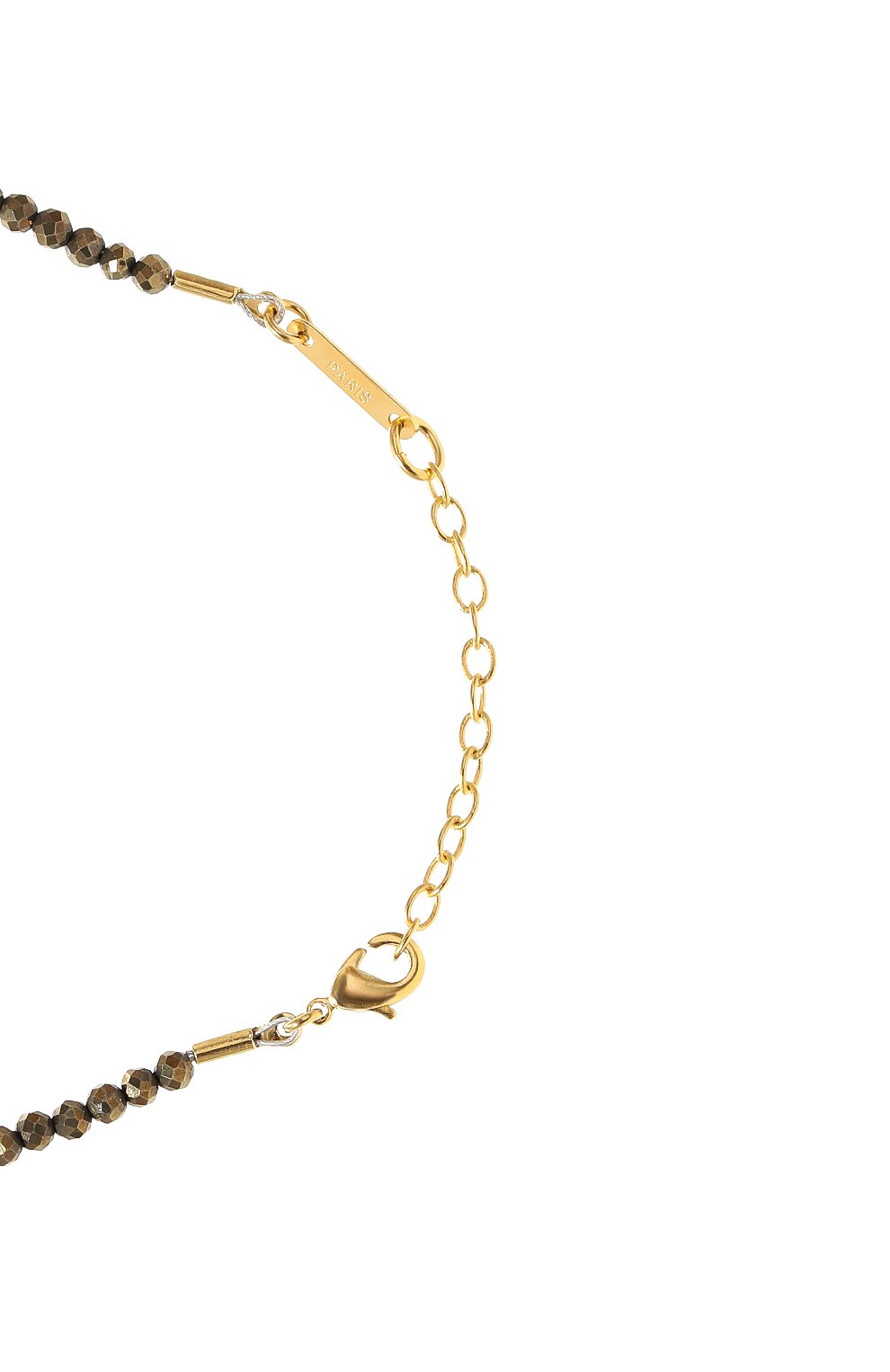 Колье HANKA_IN темно-серого цвета по цене 18900 руб., арт. EYE-CH-PYR-LAB-1M, фото 4 Колье HANKA_IN, арт. EYE-CH-PYR-LAB-1M, фото 4