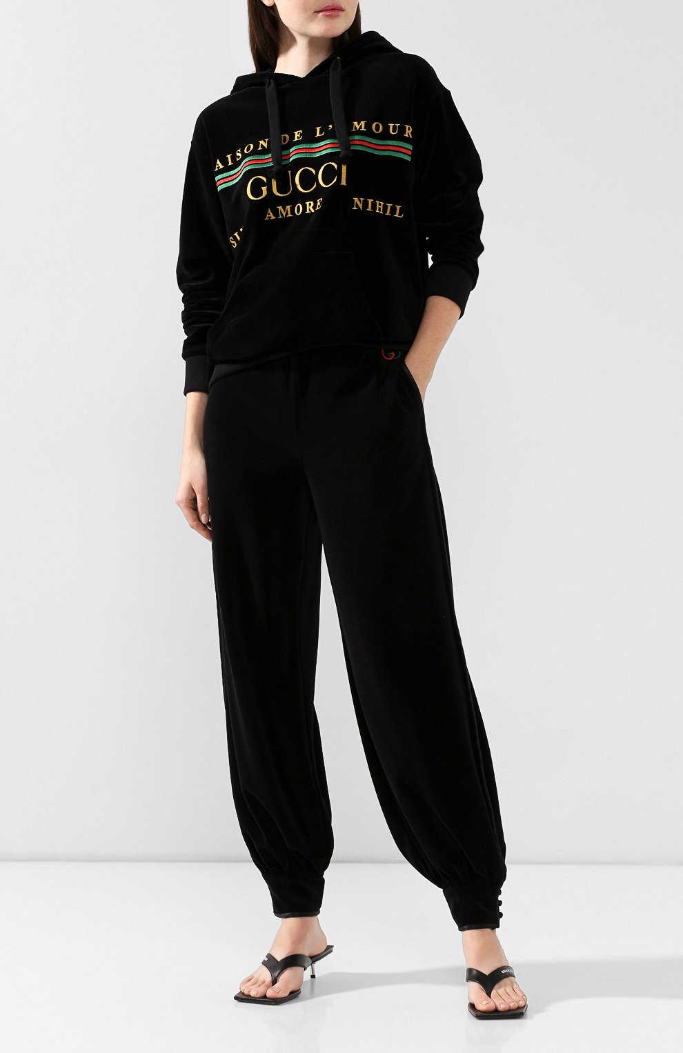 Хлопковое худи GUCCI, арт. 595773/XJBT1, фото 2