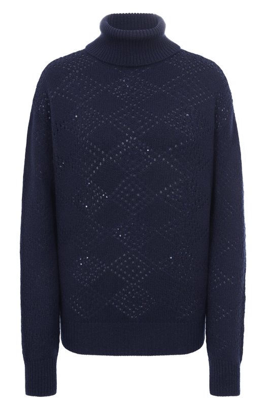 Свитер из шерсти и кашемира Kiton D6073340008 Синий D6073340008