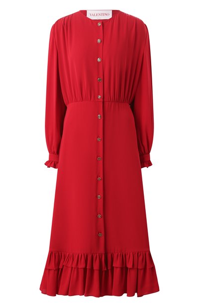 Женское шелковое платье VALENTINO, арт. 6B3VAF011MH
