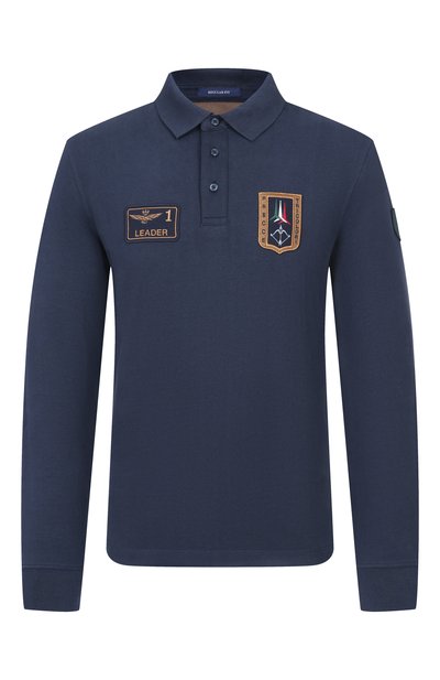 Мужское хлопковое поло AERONAUTICA MILITARE, арт. P01941U/J00703