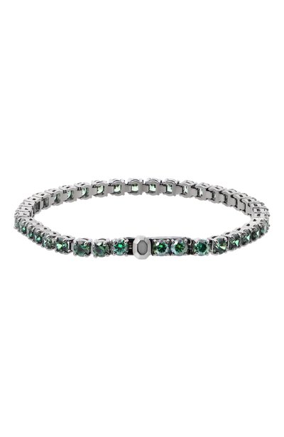 Браслет matrix tennis SWAROVSKI зеленого цвета по цене 29950 руб., арт. 5743444, фото 3 Браслет matrix tennis SWAROVSKI, арт. 5743444, фото 3