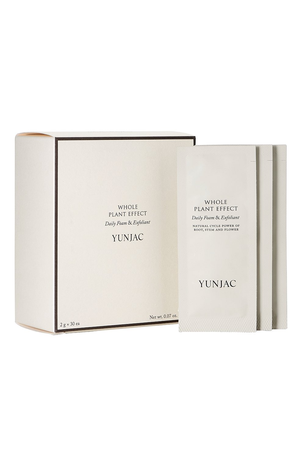 Пенка энзимная для лица с экстрактом матча whole plant effect daily foam & exfoliant (60g) YUNJAC бесцветного цвета по цене 5800 руб., арт. 8809603900395, фото 1 Пенка энзимная для лица с экстрактом матча whole plant effect daily foam & exfoliant (60g) YUNJAC, арт. 8809603900395, фото 1