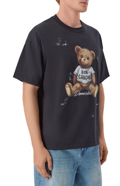 Хлопковая футболка DOMREBEL, арт. M G00D BEAR/T-SHIRT, фото 3