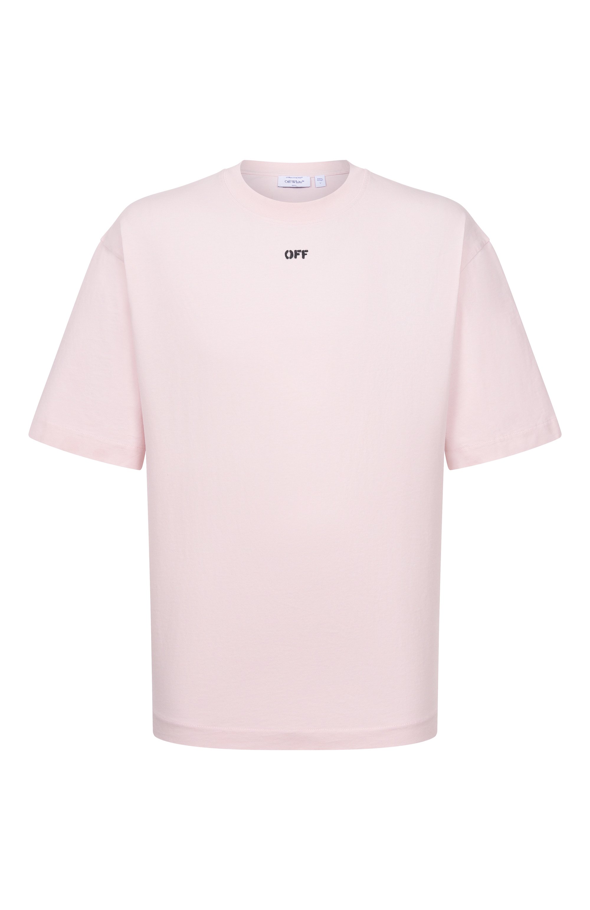 Хлопковая футболка OFF-WHITE, арт. 0MAA120S26JER00R, фото 1