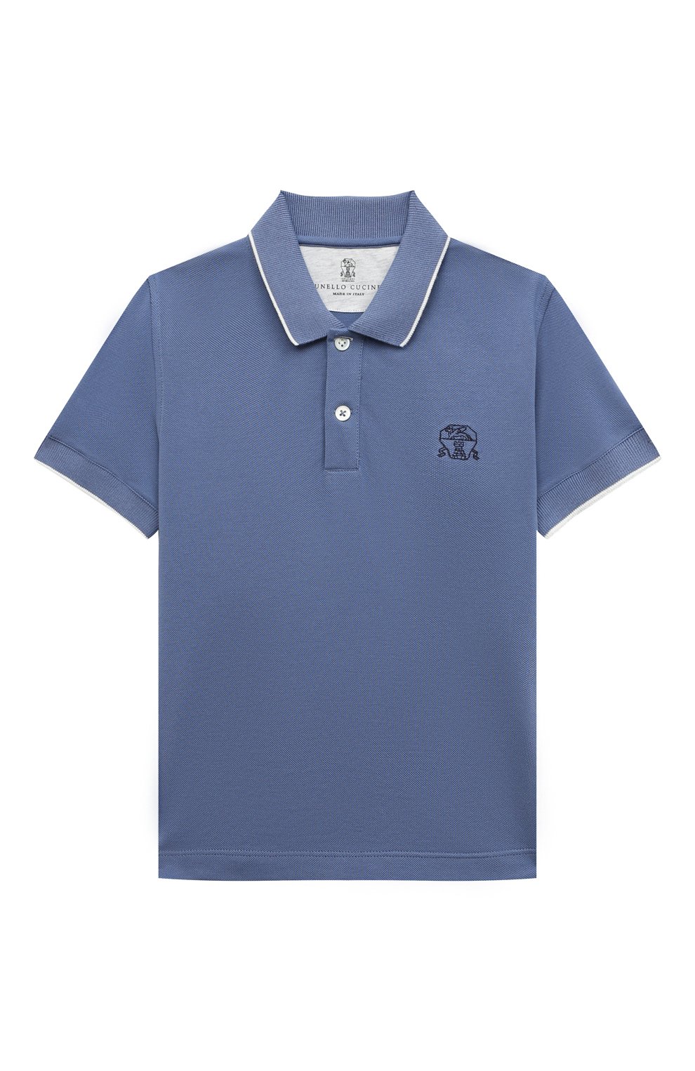 Хлопковое поло BRUNELLO CUCINELLI, арт. B0T63T315C, фото 1