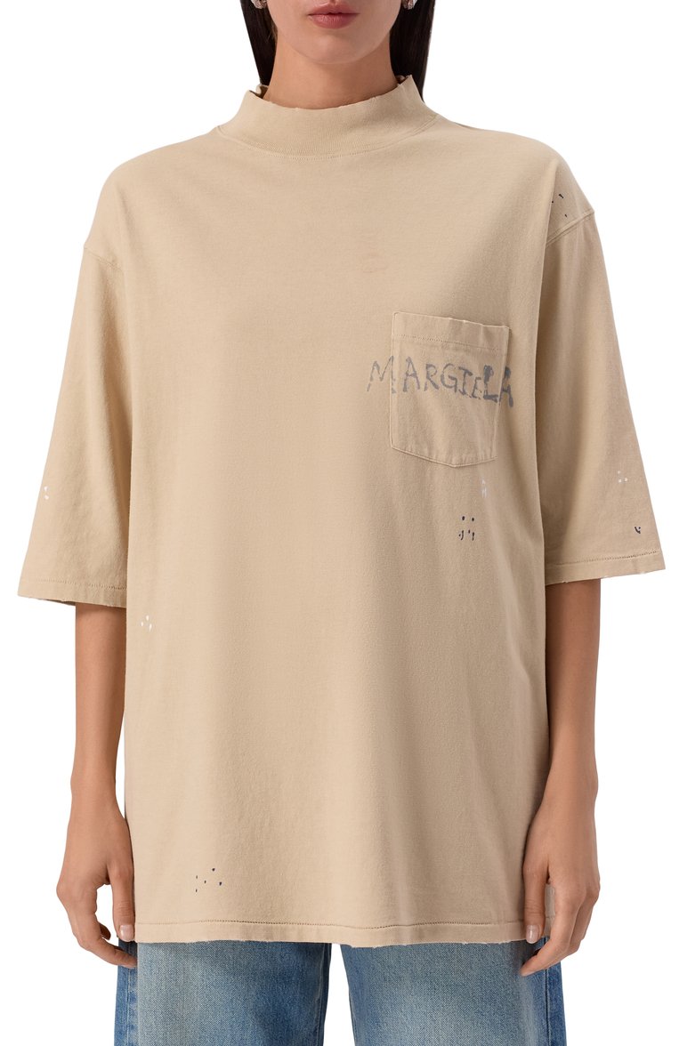 Хлопковая футболка MAISON MARGIELA, арт. S50GC0714/S24567, фото 1