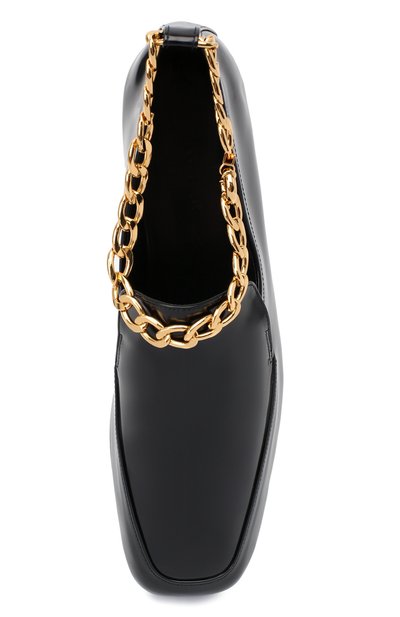 Кожаные лоферы nick BY FAR, арт. 20PFNKLBLW, фото 5