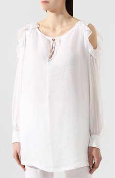 Туника из смеси льна и шелка 120% LINO, арт. P2W19FJ/D842/S00, фото 1