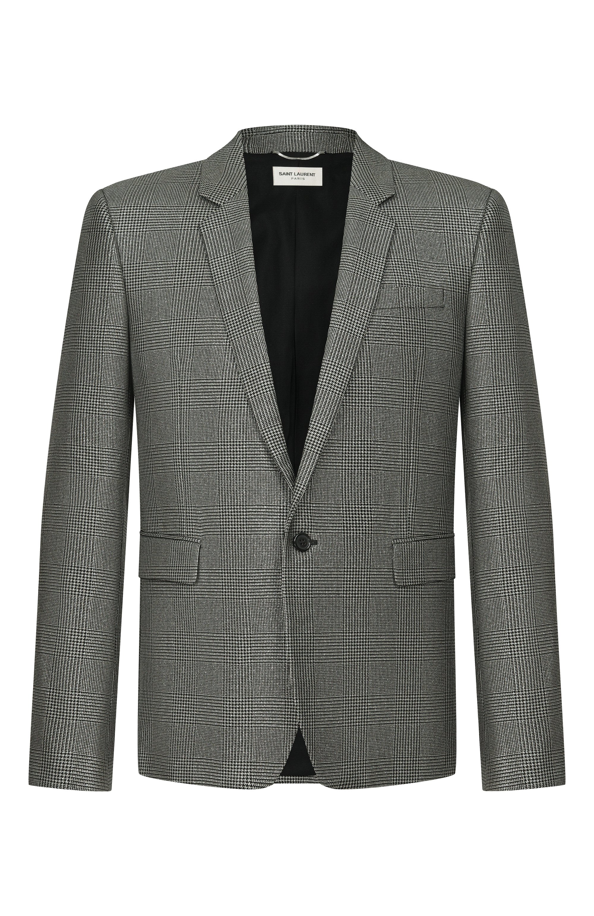 Пиджак из шерсти и вискозы SAINT LAURENT, арт. 600331/Y1B55, фото 1