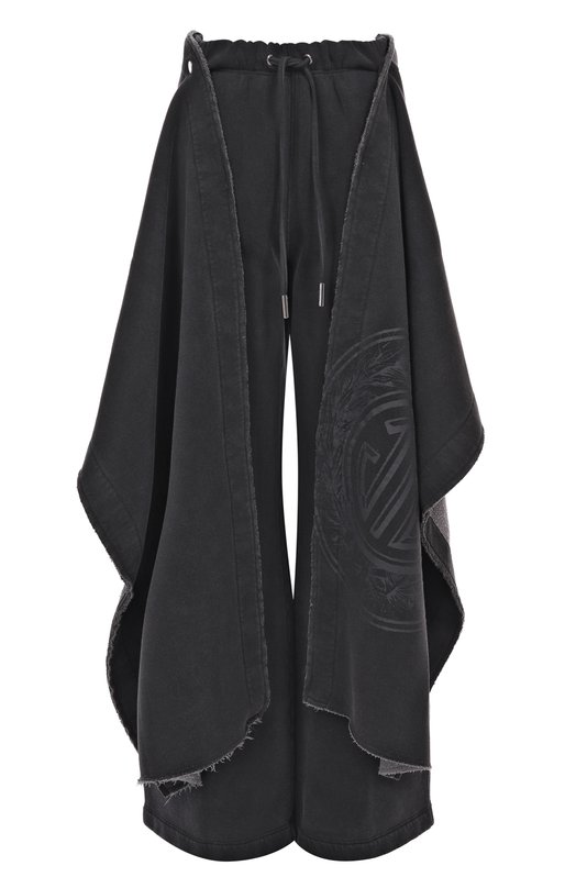 Хлопковые брюки Jean Paul Gaultier 25/04-W-TR025/J020 Серый 25/04-W-TR025/J020