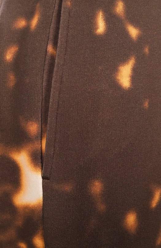 Хлопковые брюки Dries Van Noten 251-011119-1612 Коричневый  251-011119-1612 Фото 6