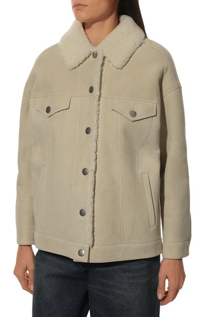 Дубленка из овчины PRADA, арт. 58A097-1ZXR-F0K74, фото 3