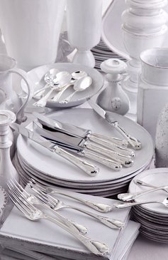 Вилка для мяса marly silver plated CHRISTOFLE серебряного цвета, арт. 00038085 | Фото 2 (Интерьер_коллекция: Marly (Silver Plated); Ограничения доставки: fragile-2)