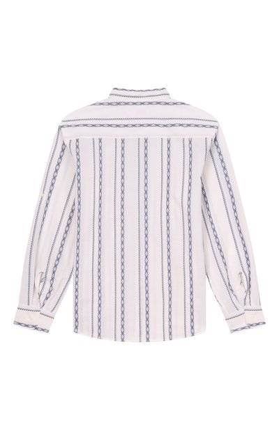 Хлопковая рубашка BRUNELLO CUCINELLI, арт. BA687C330C, фото 2