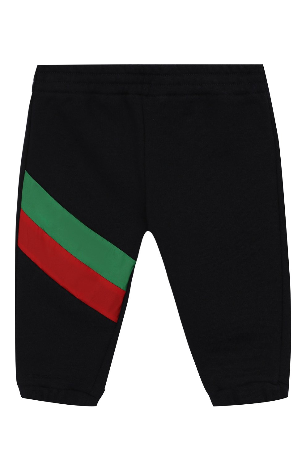 Хлопковые джоггеры GUCCI синего цвета по цене 16400 руб., арт. 564419/XJA7L, фото 1 Хлопковые джоггеры GUCCI, арт. 564419/XJA7L, фото 1