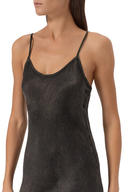 Платье из вискозы Diesel A18371/0TKBS Серый  A18371/0TKBS Фото 5