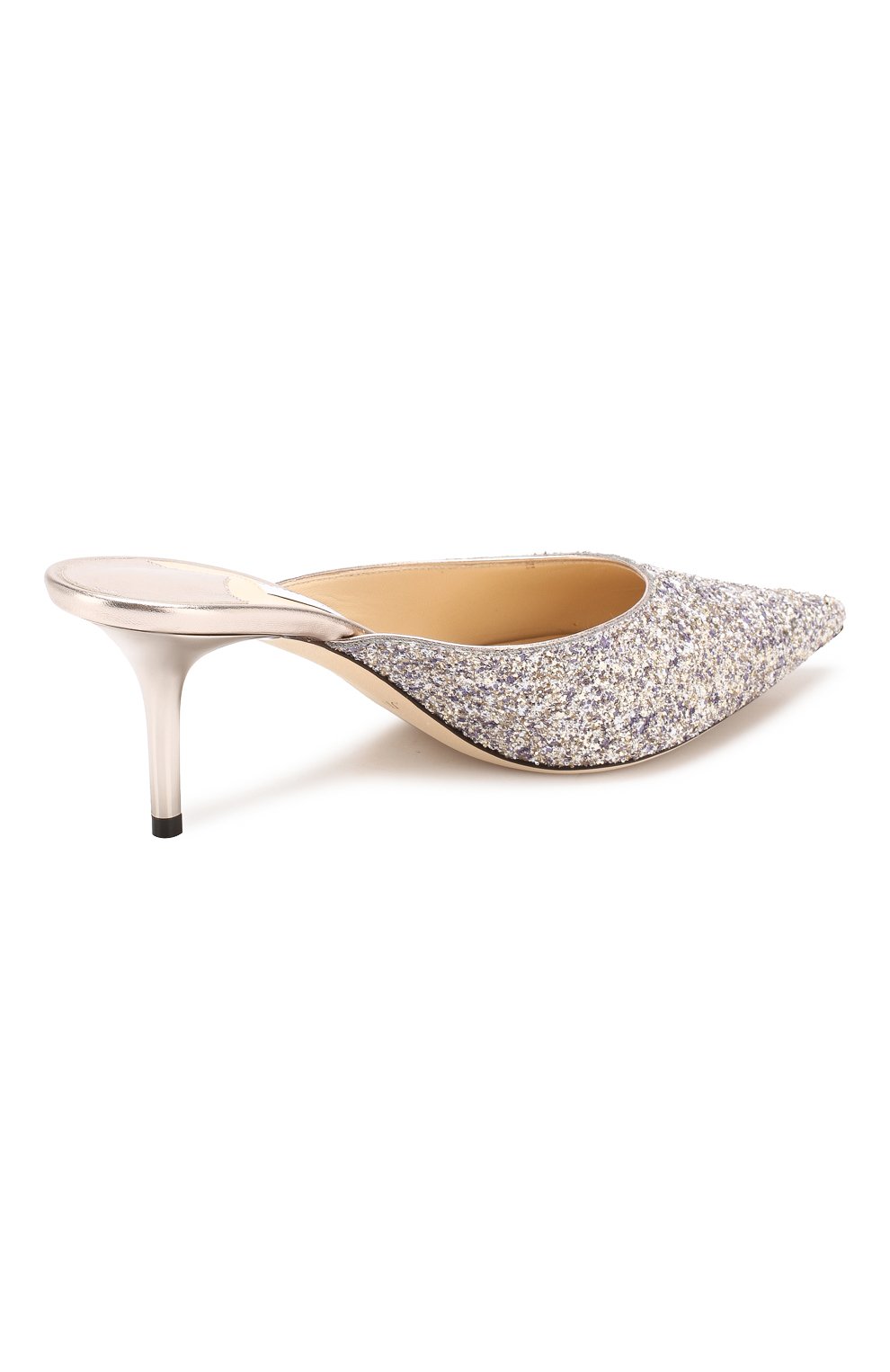 Мюли rav 65 с глиттером JIMMY CHOO, арт. RAV 65/GTZ, фото 4