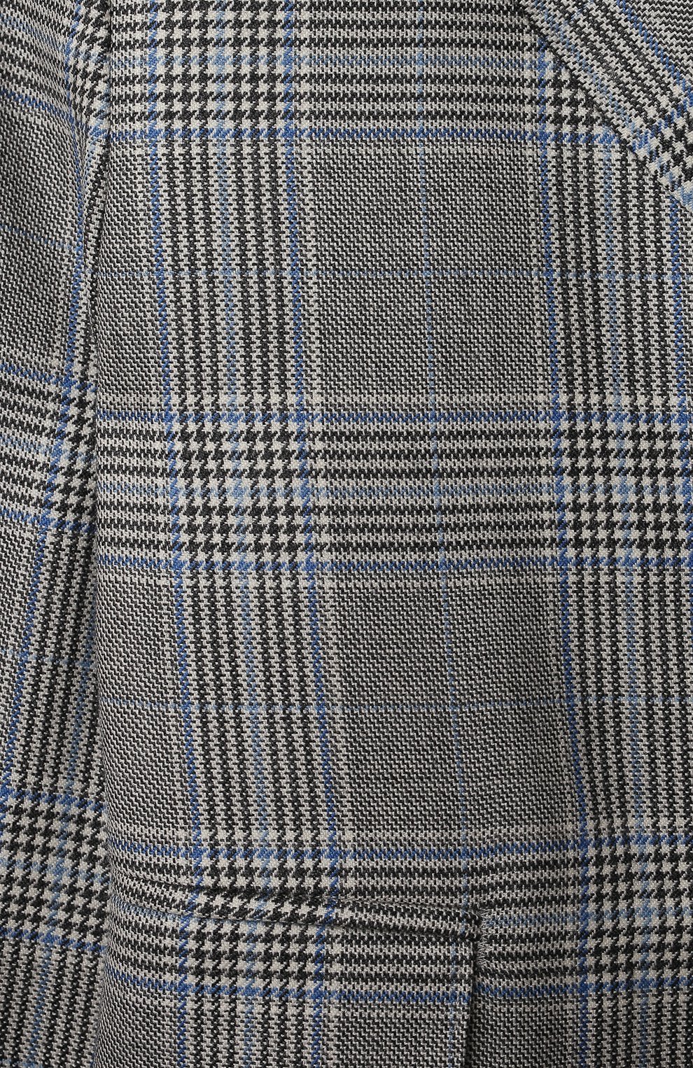 Шерстяной пиджак DOLCE & GABBANA серого цвета по цене 57550 руб., арт. L11J66/FQ2MG, фото 3 Шерстяной пиджак DOLCE & GABBANA, арт. L11J66/FQ2MG, фото 3