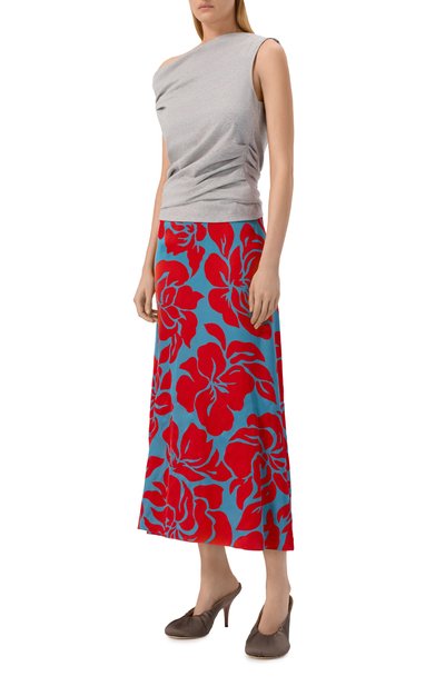 Юбка из вискозы DRIES VAN NOTEN, арт. 010812/3189, фото 2