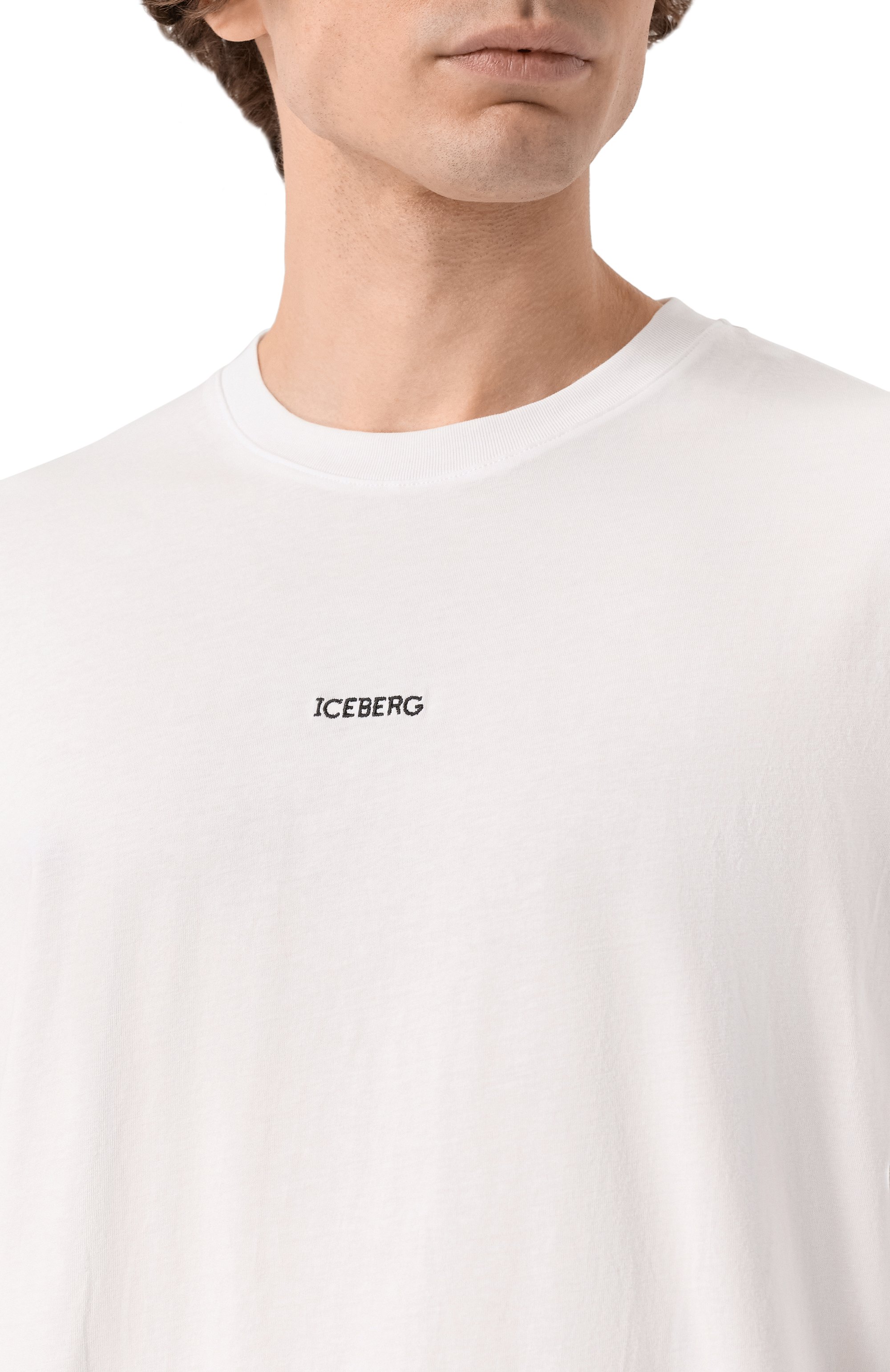 Хлопковая футболка ICEBERG, арт. F045/6325, фото 5
