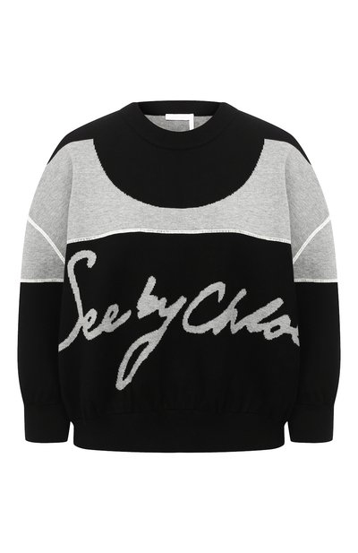 Женский хлопковый пуловер SEE BY CHLOÉ, арт. CHS20AMP10540