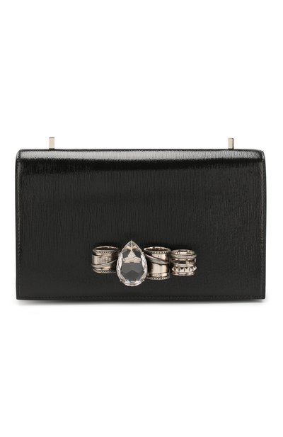 Клатч jewelled satchel ALEXANDER MCQUEEN, арт. 592821/1L30Y, фото 1