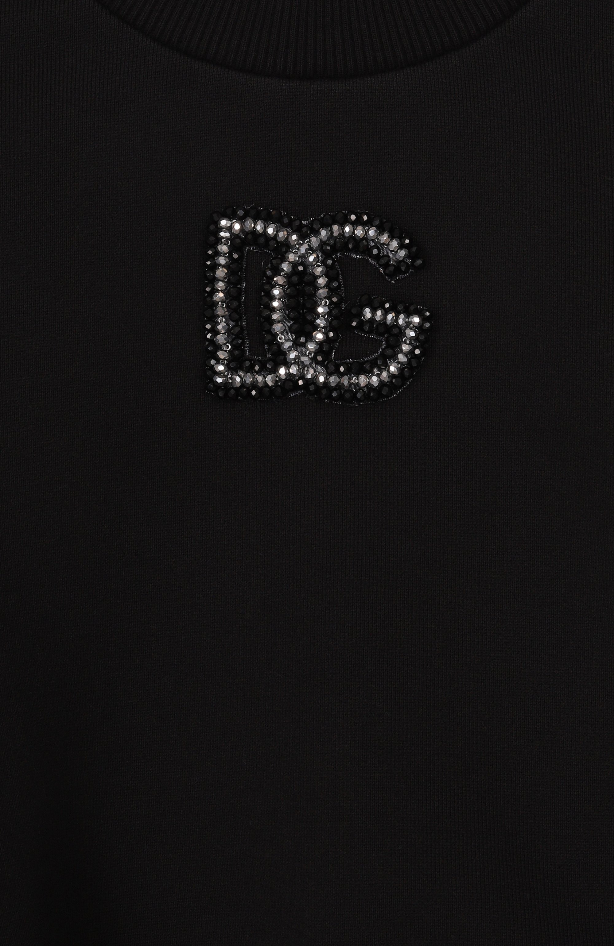 Хлопковый свитшот DOLCE & GABBANA, арт. L5JWCU/G7PUA_001, фото 3