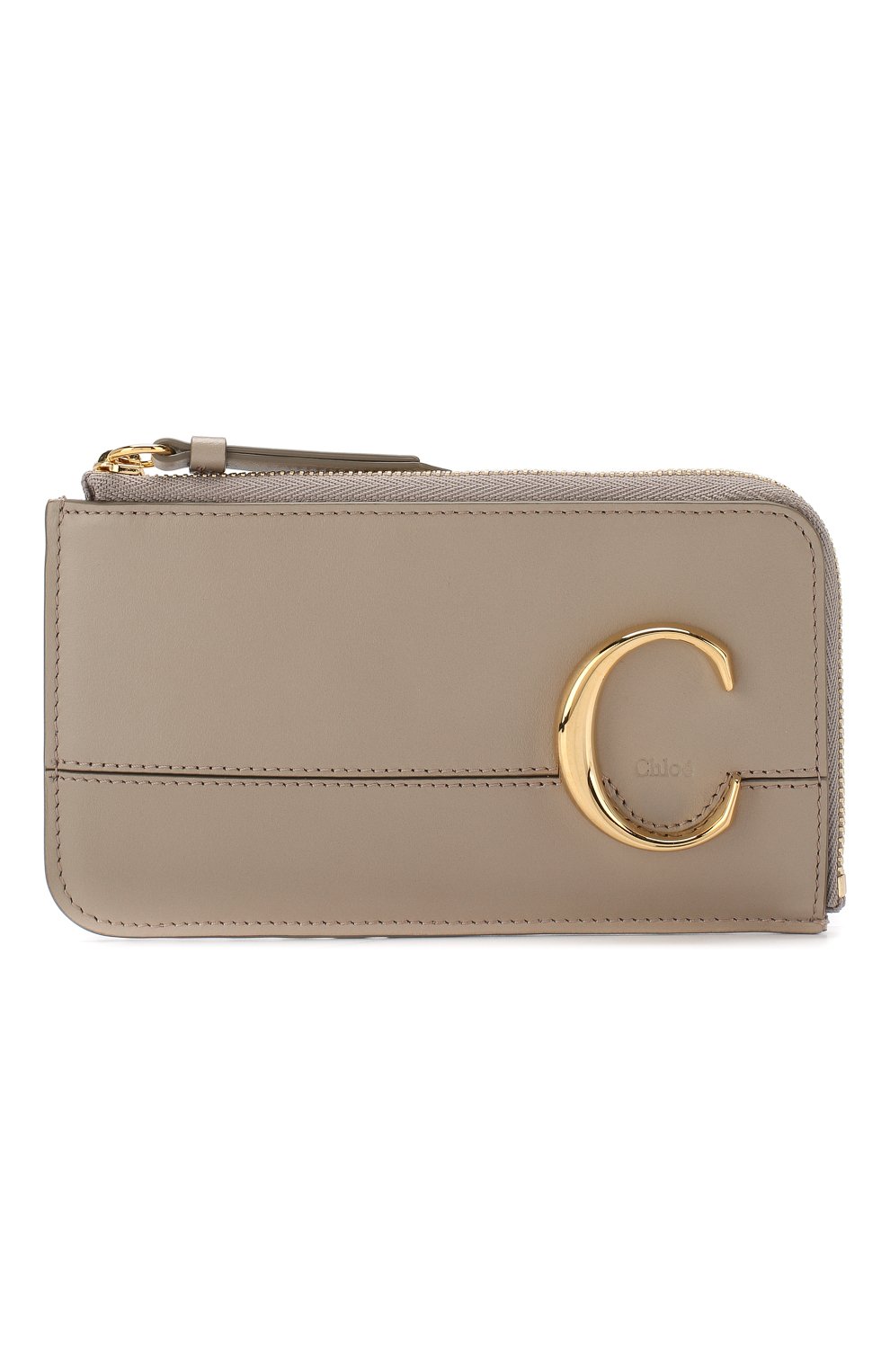 Кожаный футляр для кредитных карт chloé c CHLOÉ, арт. CHC19SP057A37, фото 1