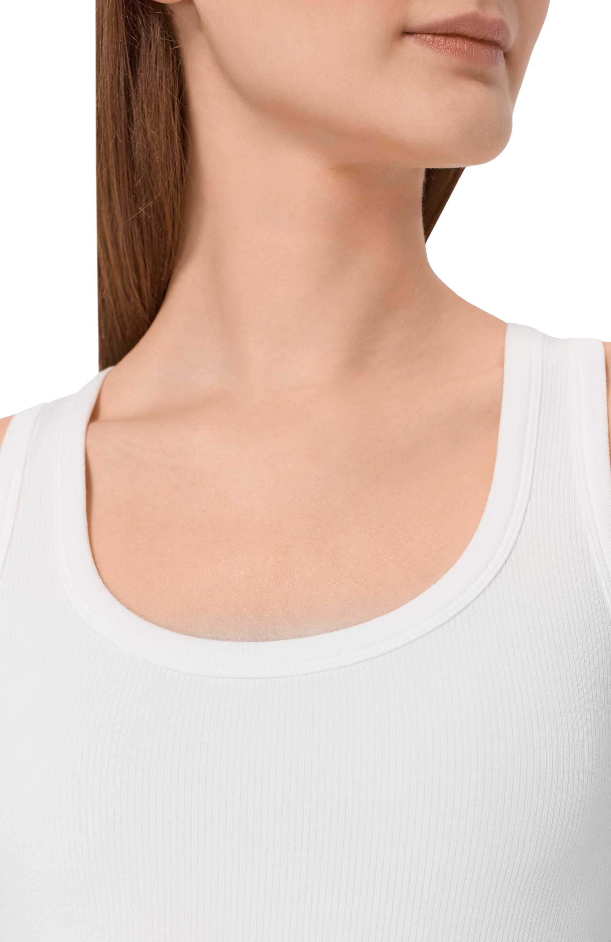 Хлопковая майка MM6, арт. MKD520010, фото 5