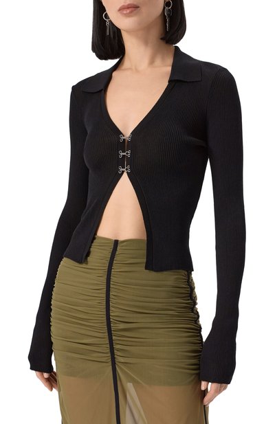 Хлопковый кардиган DSQUARED2, арт. S72HA1234/D13118, фото 3