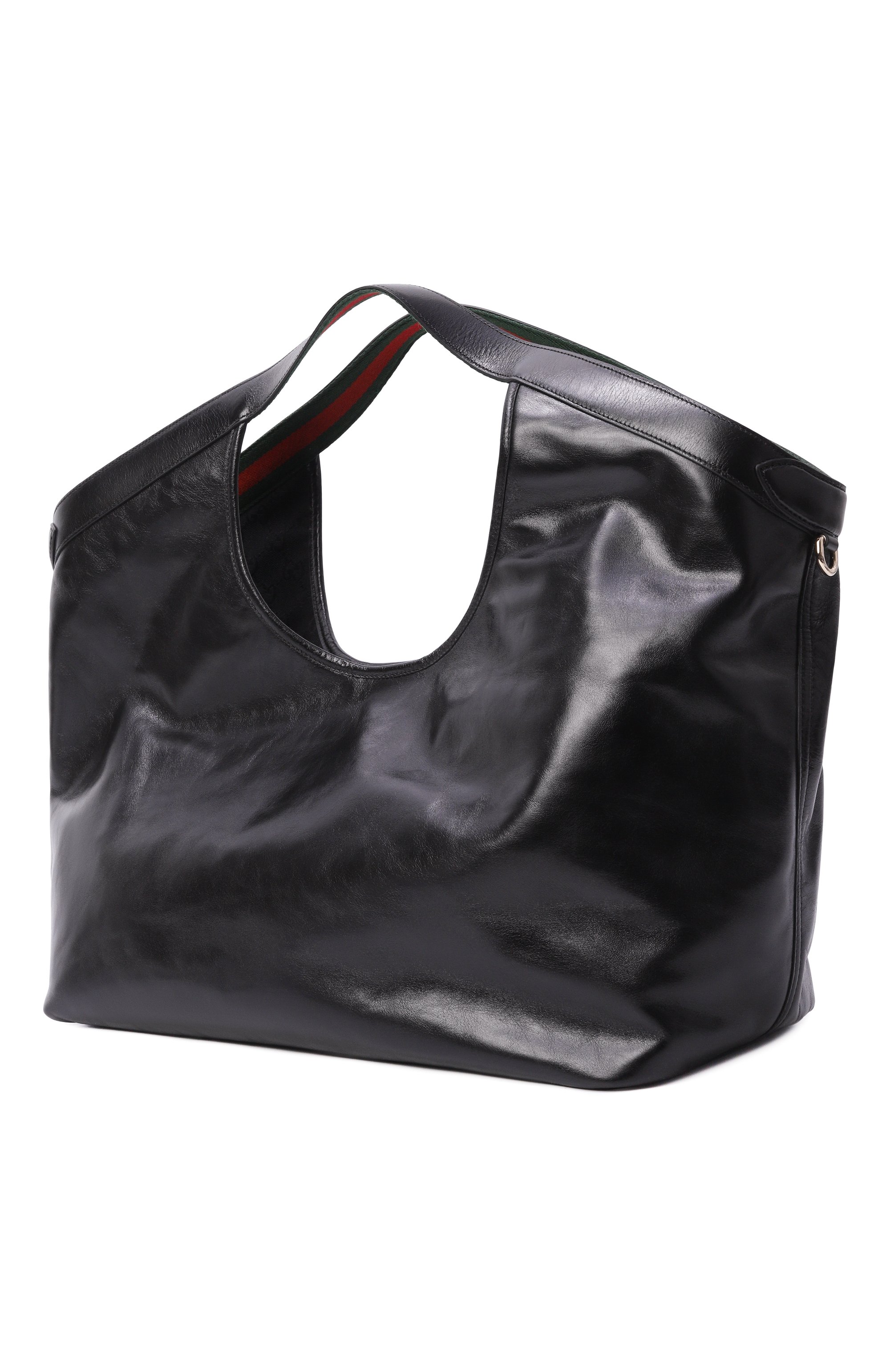 Сумка-тоут giglio large GUCCI черного цвета по цене 513500 руб., арт. 853971/AAF2H, фото 4 Сумка-тоут giglio large GUCCI, арт. 853971/AAF2H, фото 4