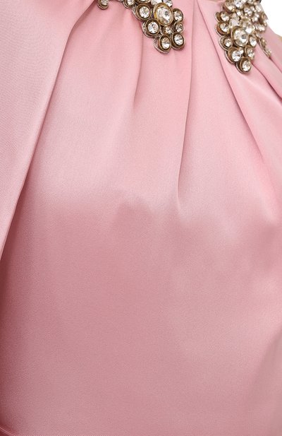Шелковое платье ALEXANDER MCQUEEN, арт. 627879/QBAAE, фото 5