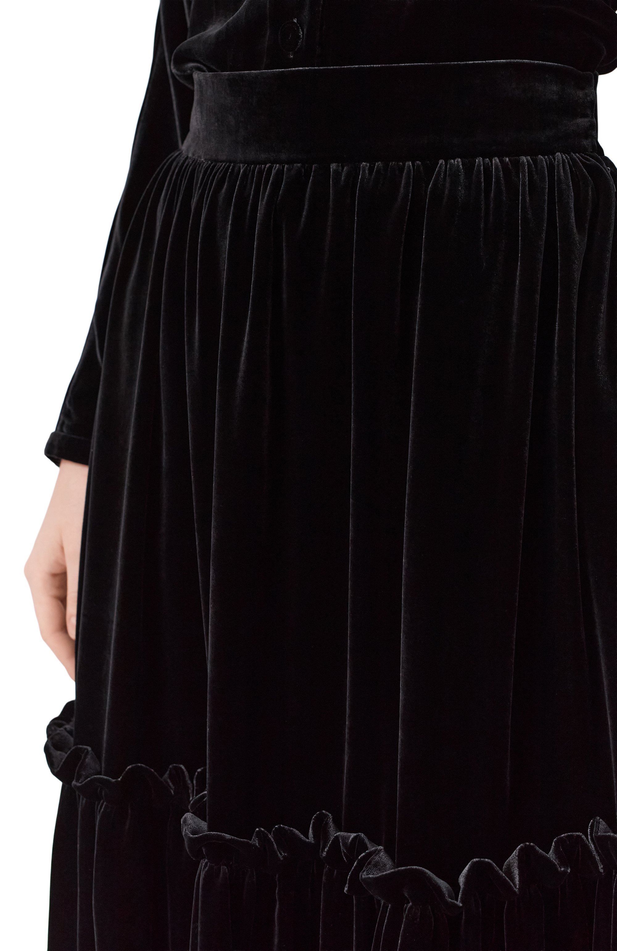 Бархатная юбка GIULIA GURMAN, арт. D03, фото 5