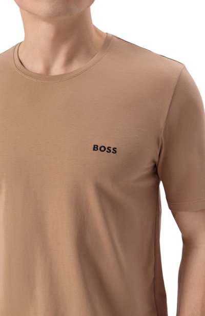 Хлопковая футболка BOSS, арт. 50515312, фото 5
