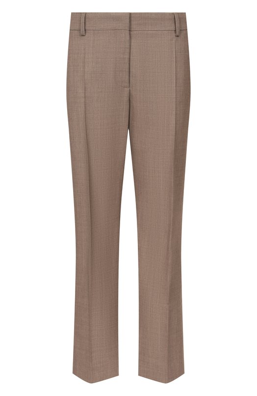 Шерстяные брюки Moschino A0338/0522 Коричневый A0338/0522