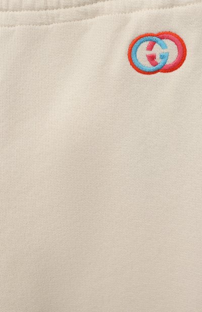 Хлопковые джоггеры GUCCI, арт. 663521/XJDN4, фото 3