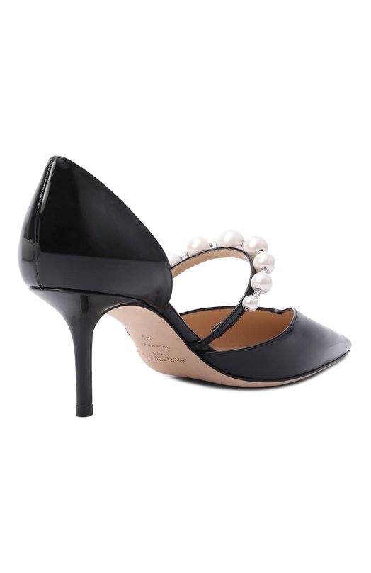Кожаные туфли Aurelie 65 Jimmy Choo AURELIE 65/XKM Чёрный  AURELIE 65/XKM Фото 5