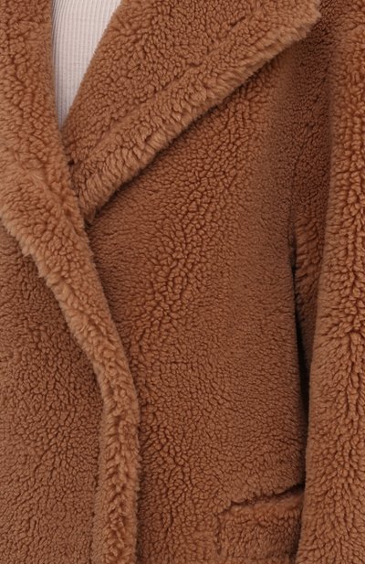 Шуба из экомеха FORTE DEI MARMI COUTURE коричневого цвета по цене 61500 руб., арт. 21WF1561, фото 5 Шуба из экомеха FORTE DEI MARMI COUTURE, арт. 21WF1561, фото 5