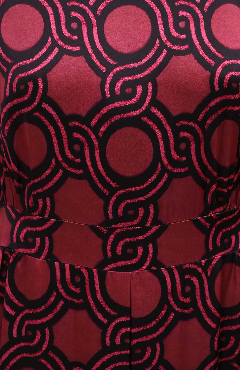 Атласное платье DRIES VAN NOTEN, арт. 202-38624-1278, фото 5