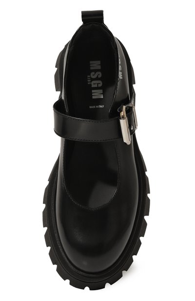 Кожаные туфли MSGM KIDS, арт. 78913/36-40, фото 4