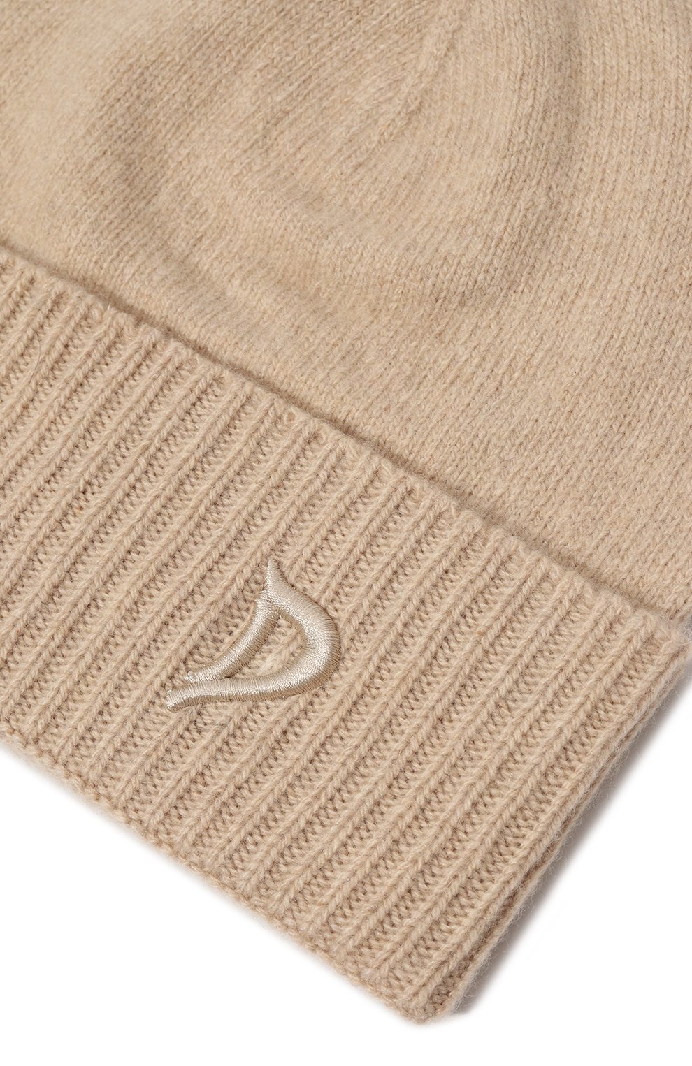 Кашемировая шапка DONDUP кремового цвета по цене 12950 руб., арт. WQ133/Y00480D XXX, фото 4 Кашемировая шапка DONDUP, арт. WQ133/Y00480D XXX, фото 4