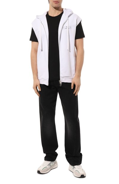 Хлопковый жилет DIEGO VENTURINO, арт. D3S3FLSZW0W, фото 2