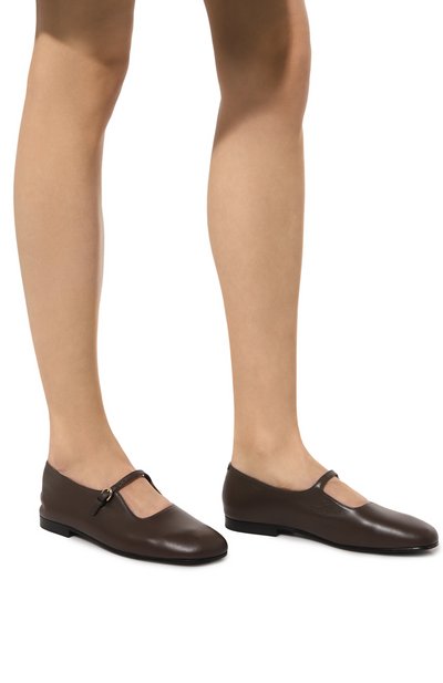 Кожаные балетки mary jane CO, арт. 0421NAP, фото 3