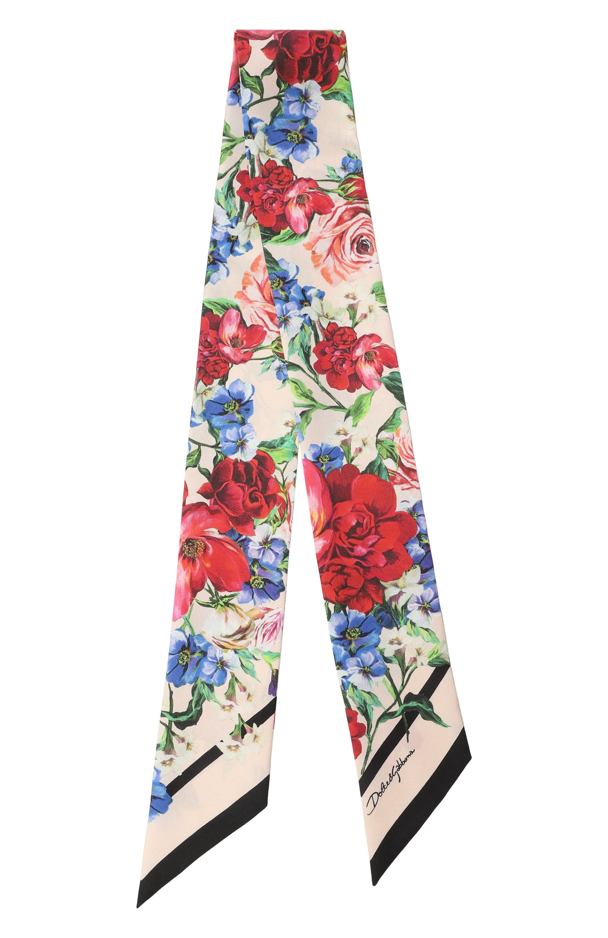 Шелковый шарф-твилли DOLCE & GABBANA, арт. FS215A/GDC5G, фото 3