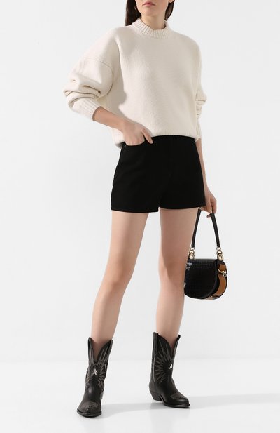 Кожаные сапоги wish star GOLDEN GOOSE DELUXE BRAND, арт. G36WS781.A1, фото 2