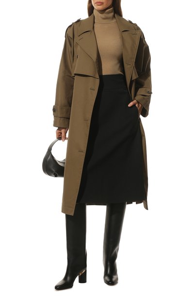 Юбка из вискозы и хлопка JIL SANDER, арт. JSPU725017-WU393008, фото 2
