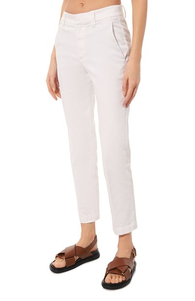 Брюки из хлопка и лиоцелла BRUNELLO CUCINELLI, арт. MA080P5729, фото 3