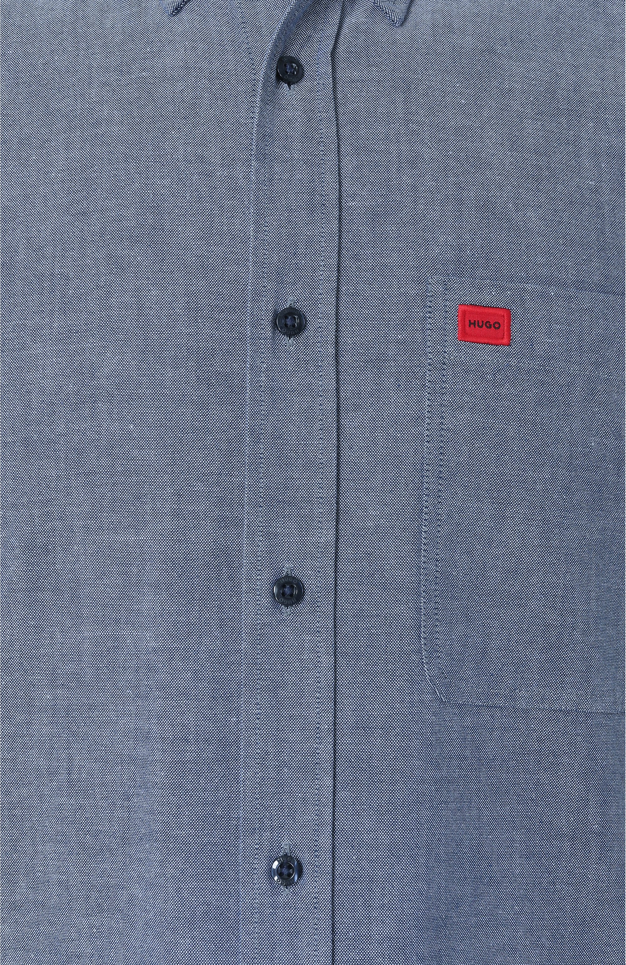 Хлопковая рубашка HUGO, арт. 50479302, фото 6