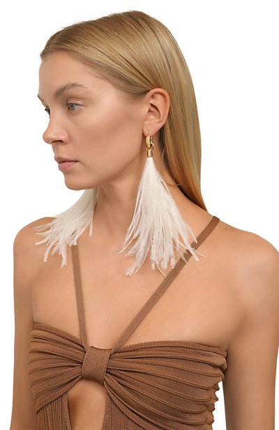 Серьги JIL SANDER, арт. J12VG0028 J12036/G0LD, фото 2